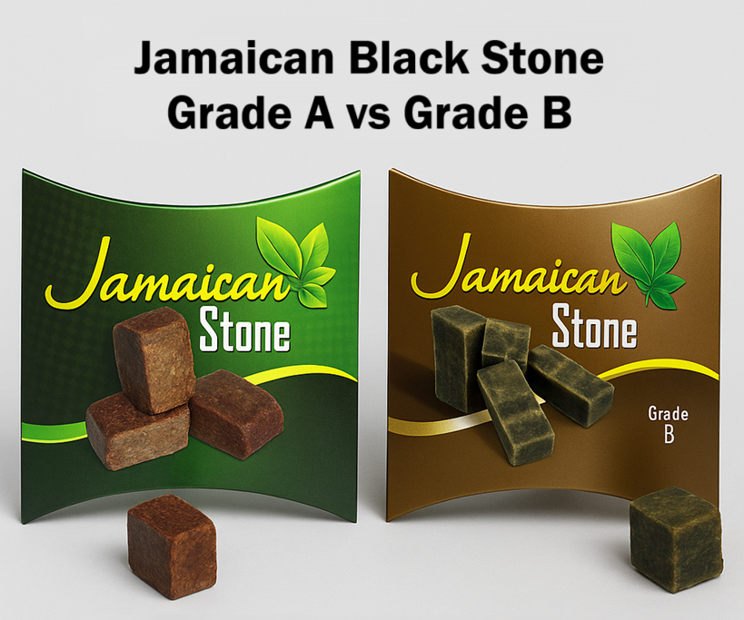 Jamaican Black Stone Grade A vs Grade B